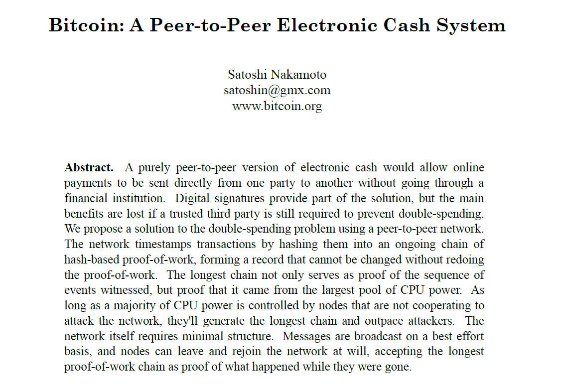 bitcoin whitepaper header